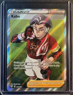 Kabu - 186/189 - Full Art Ultra Rare - SWSH Darkness Ablaze Pokemon TCG - NM/M - Image 1