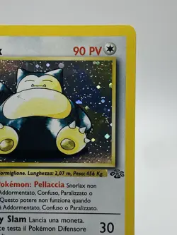 Snorlax Pokemon Card Holo Rare 1999 Jungle Set #11/64 - Image 3
