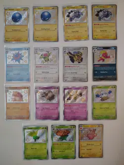 15 Pokemon Cards All Holo Baby Shiny Lot - Image 1