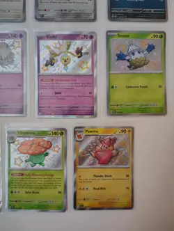 15 Pokemon Cards All Holo Baby Shiny Lot - Image 5