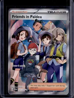 2025 Pokemon Prismatic Evolutions Friends in Paldea Ultra Rare #137/131 - Image 1