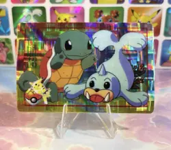 Pokemon HOLO Vintage Pocket Monsters Vending Prism Sticker 1998 Nintendo - Image 2