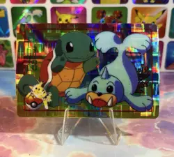 Pokemon HOLO Vintage Pocket Monsters Vending Prism Sticker 1998 Nintendo - Image 3