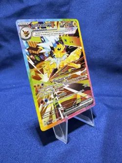 Pokemon TCG Jolteon EX Prismatic Evolutions Card 153/131 Fresh NM Condition - Image 4