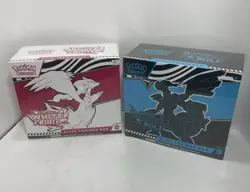 Pokemon Black Bolt And White Flare Elite Trainer Box Etb Set Of 2 Each Version - Image 1