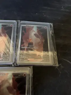 x3 Pokemon TCG Charmander AR 168/165 sv2a Japanese 151 NM/M 3x - Image 3