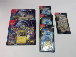 Pokemon lot of 5 Mega Evolution packs + 2 Phantasmal Flames Raikou 2pack Blister - Image 1