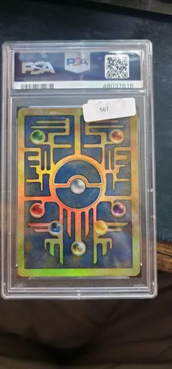 Pokemon TCG 2000 Ancient Mew Double Swirl Movie Promo, PSA 9 - Image 2