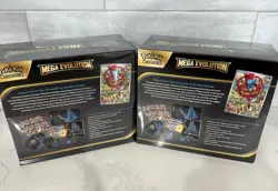 Pokemon Mega Evolution Elite Trainer Box ETB Set of 2 Factory Sealed - Image 3