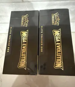 Pokemon Mega Evolution Elite Trainer Box ETB Set of 2 Factory Sealed - Image 5