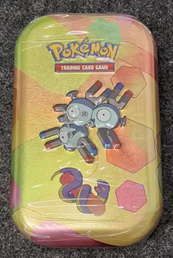 Pokemon TCG - Scarlet & Violet 151 Mini Tin NEW SEALED Magneton Ekans - Image 1