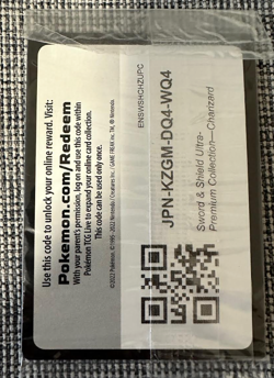 Pokemon TCG Charizard V SEALED UPC Black Star Promos SWSH260 SWSH261 SWSH262 - Image 2