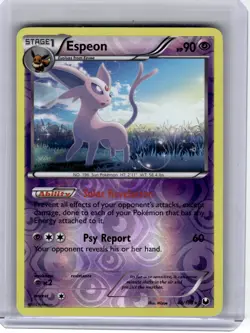 2012 Pokemon—Espeon #48 Dark Explorers—Rare Reverse Holo - Image 1