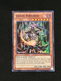 Chaos Sorcerer LCYW-EN248 Unlimited YuGiOh Legendary Collection 3: Yugi's World - Image 1
