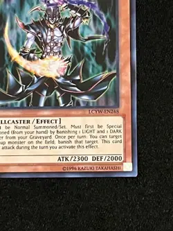 Chaos Sorcerer LCYW-EN248 Unlimited YuGiOh Legendary Collection 3: Yugi's World - Image 5