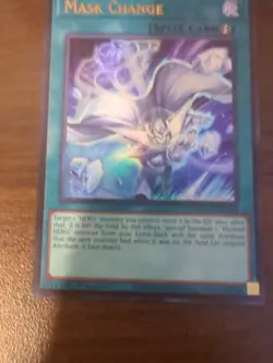 Yu-Gi-Oh! Mask Change MZMU-EN071 Ultra Rare, 1st Edition NM - Image 2