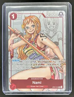 2022 One Piece Premium Card Collection 25th Anniversary Nami Promos #OP01-016 - Image 1