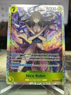 Nico Robin (055) EB03-055 Extra Booster: One Piece Heroines Edition Foil - Image 5