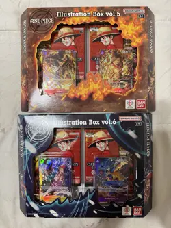 One Piece Illustration Box Vol. 5 & 6 Set Of 2 Sealed In Hand Ships Fast - Image 1