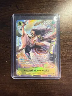Kouzuki Momonosuke OP06-107 SR Alt art alternate art One piece TCG NM - Image 1