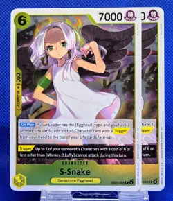 2x S-Snake EB03-059 R | EB: One Piece Heroines Edition | One Piece TCG | EN - Image 1
