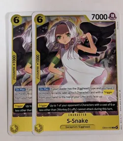 2x S-Snake EB03-059 R | EB: One Piece Heroines Edition | One Piece TCG | EN - Image 1
