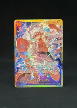 Monkey.D.Luffy OP05-119 SEC Awakening of the New Era Foil One Piece NM English - Image 1