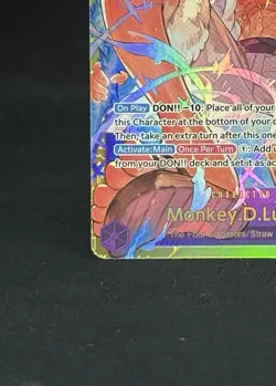 Monkey.D.Luffy OP05-119 SEC Awakening of the New Era Foil One Piece NM English - Image 4