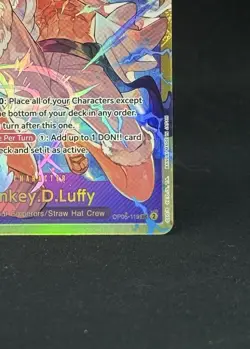 Monkey.D.Luffy OP05-119 SEC Awakening of the New Era Foil One Piece NM English - Image 5