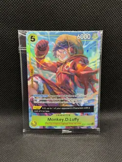 Monkey.D.Luffy OP07-109 SEALED SR FOIL (Illustration Box Vol. 3) One Piece CCG - Image 1