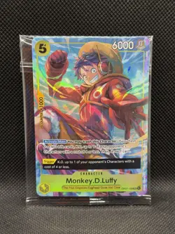 Monkey.D.Luffy OP07-109 SEALED SR FOIL (Illustration Box Vol. 3) One Piece CCG - Image 3