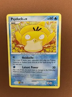 Pokemon TCG Psyduck Platinum 87/127 2009 - Image 1