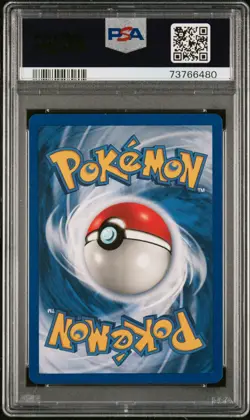 Pokemon TCG Lapras Fossil 10 Holo Unlimited Holo Rare 1999 PSA 9 Mint - Image 2