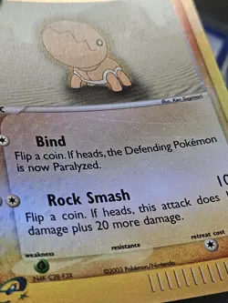 Pokemon EX Dragon Trapinch Reverse Holo 79/97 EXCELLENT - Image 4