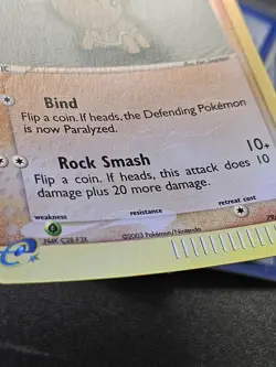 Pokemon EX Dragon Trapinch Reverse Holo 79/97 EXCELLENT - Image 5