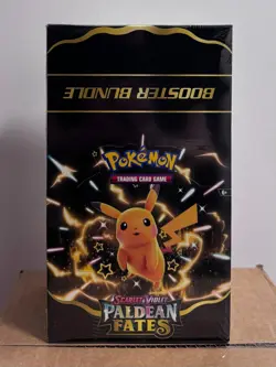 Pokemon Scarlet & Violet Paldean Fates 10 BOX BOOSTER BUNDLE DISPLAY BOX Sealed - Image 1