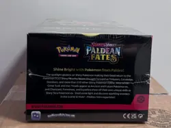 Pokemon Scarlet & Violet Paldean Fates 10 BOX BOOSTER BUNDLE DISPLAY BOX Sealed - Image 3