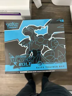 Pokemon Center Exclusive Black Bolt Elite Trainer Box ETB New Sealed - Image 1