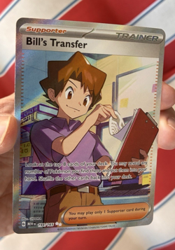Bill’s Transfer Full Art, Pokemon Near Mint, SV 151, Ultra Rare, 194/165 - Image 1