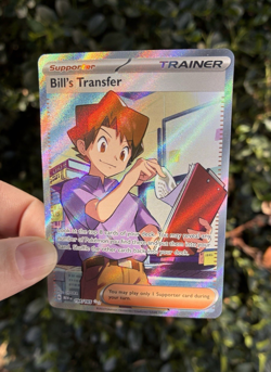 Bill’s Transfer Full Art, Pokemon Near Mint, SV 151, Ultra Rare, 194/165 - Image 3