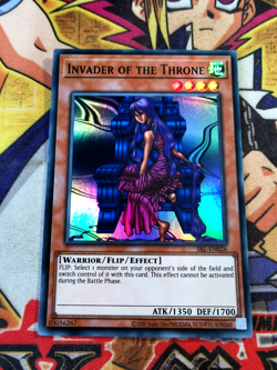 Invader of the Throne srl-en026 (NM+) Super Rare Yu-Gi-Oh! - Image 1
