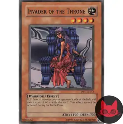Yugioh Invader of the Throne DB1-EN013 Common NM - Image 1