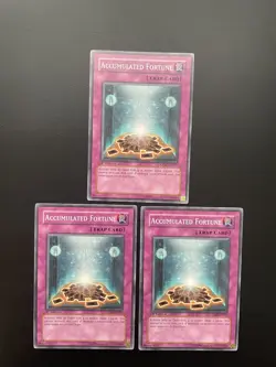 Yugioh Accumulated Fortune CDIP-EN057 1st Edition Common LP X3 - Image 1