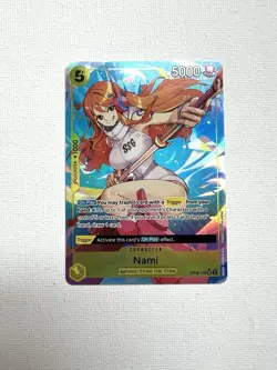 Nami (Alt Art) OP08-106 SR Two Legends - ONE PIECE Card Game English Tcg - Image 1