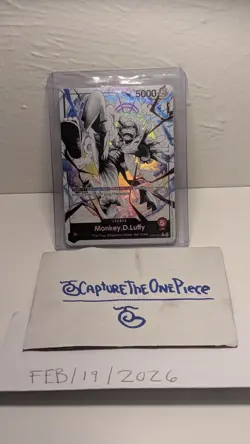 Monkey.D.Luffy (001) (Parallel) ST21-001 Starter Deck EX: Gear 5 Foil - Image 1