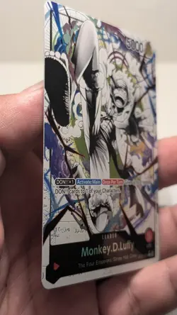 Monkey.D.Luffy (001) (Parallel) ST21-001 Starter Deck EX: Gear 5 Foil - Image 5