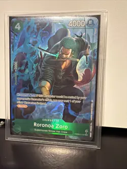 Roronoa Zoro - PRB02-006 (Alternate Art) PRB02-006 -The Best- Vol. 2 Foil - Image 3