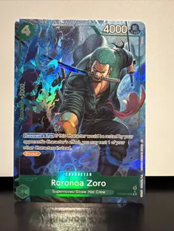 Roronoa Zoro - PRB02-006 (Alternate Art) PRB02-006 -The Best- Vol. 2 Foil - Image 4