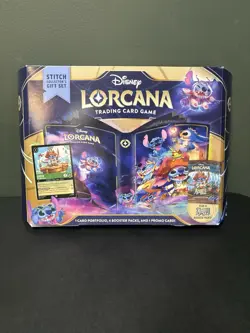Lorcana Azurite Sea Stitch Collector's Gift Set Disney NEW - Image 1