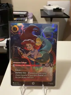 Ariel - Adventurous Collector (Enchanted) 232/204 Fabled Holo Disney Lorcana - Image 1
